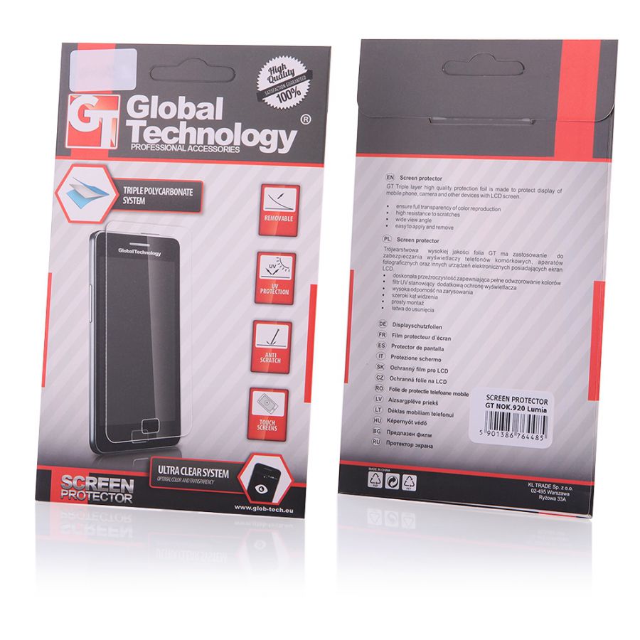 Ochranná fólie na displej LCD LG G FLEX 2 - GT Global Technology
