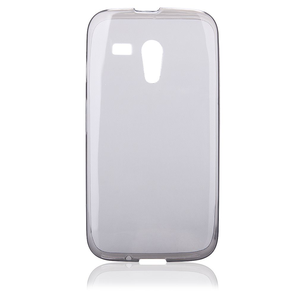 Pouzdro na Motorola G XT1032 (2013) - "FITTY" (zadní kryt) - černé Jelly Case