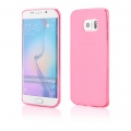 Pouzdro na Samsung G925 S6 EDGE - CASE "FITTY" (zadní kryt) - růžové