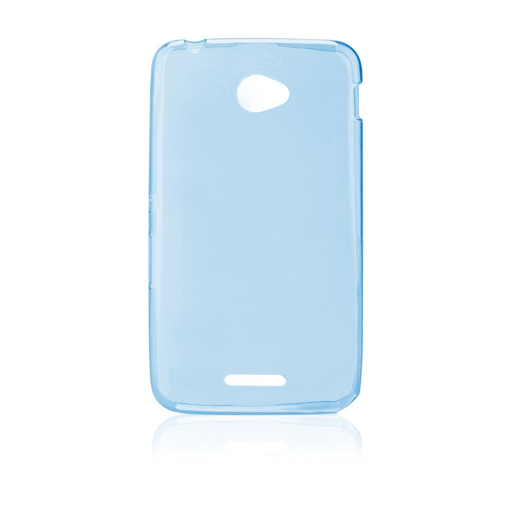 Pouzdro na Sony Xperia E4 (E2105) - "FITTY" (zadní kryt) - modré Jelly Case