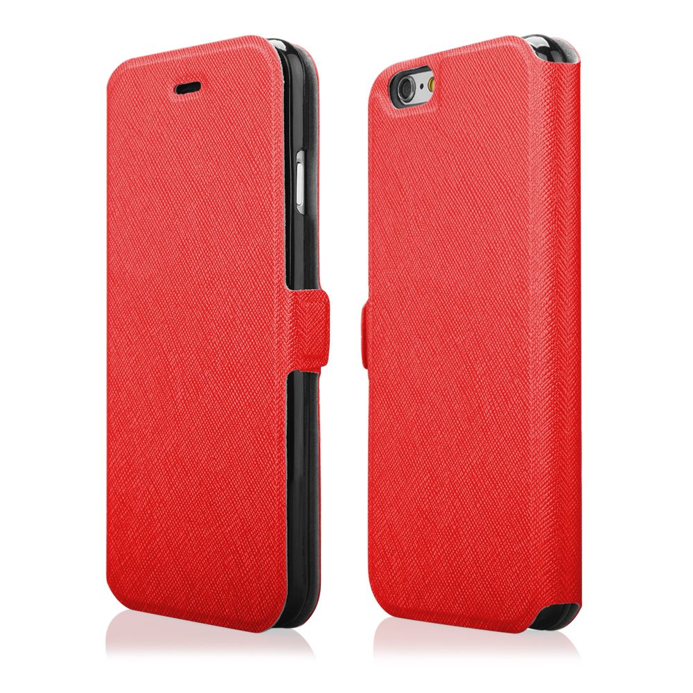 Pouzdro na iPhone 6 Plus 5.5” - FLIP SOFT červené Ego mobile