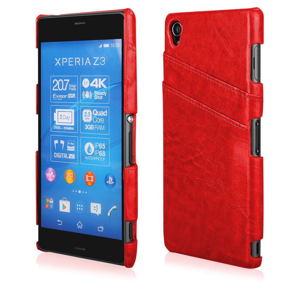 POUZDRO na SONY XPERIA Z3 Compact BUSINESS - červené Ego Mobile