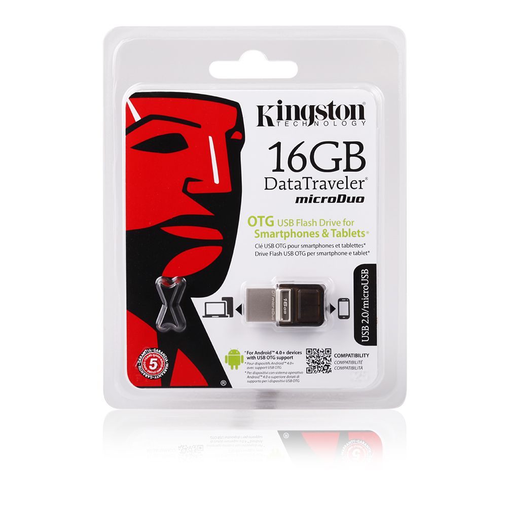 USB flash disk KINGSTON DT MicroDuo 16GB micro USB OTG
