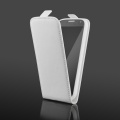 Pouzdro na Samsung G900 S5 bílé - vertikální - Flexi