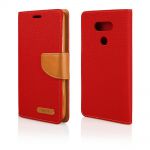 Pouzdro Fancy Case na LG G5 červené