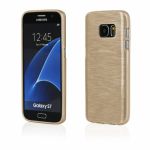 Pouzdro na Samsung G930 S7 - "METALLIC JELLY COVER" - zlaté Ego mobile