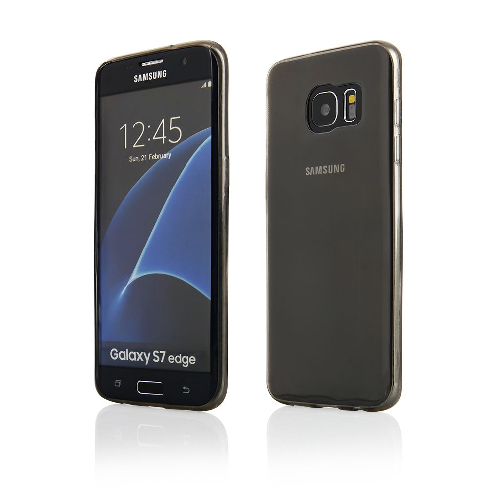Pouzdro na Samsung G935 S7 EDGE - FITTY (zadní kryt) černé Jelly Case