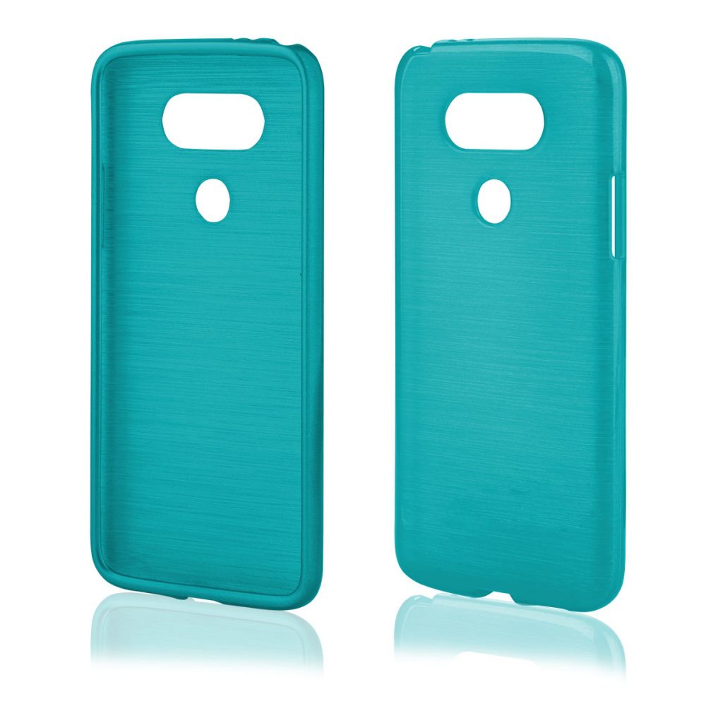 Pouzdro na LG G5 (H850) - "METALLIC JELLY COVER" - modré Ego mobile