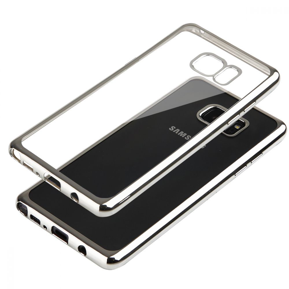 Pouzdro na Samsung Note 7 - GLOSSY - stříbrné Ego Mobile