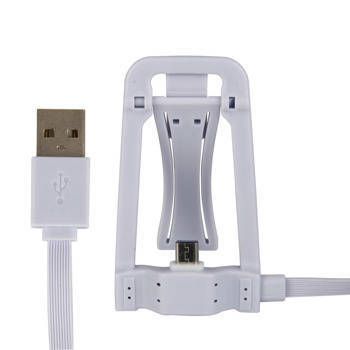 KABEL USB pro microUSB s nabíjením - šedý Global Technology
