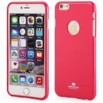 Pouzdro na iPhone 6 Plus 5.5" - MERCURY růžové s výřezem