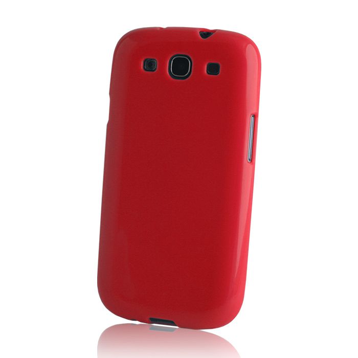 Pouzdro na LG X Cam - JELLY CASE - červené GreenGo
