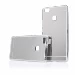 Pouzdro na iPhone 7 / 8 - "MIRROR" (zadní kryt) - stříbrné