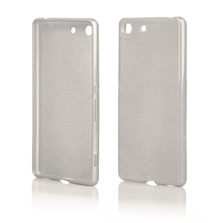 Pouzdro EGO Mobile na Sony Xperia M5 Metallic bílé