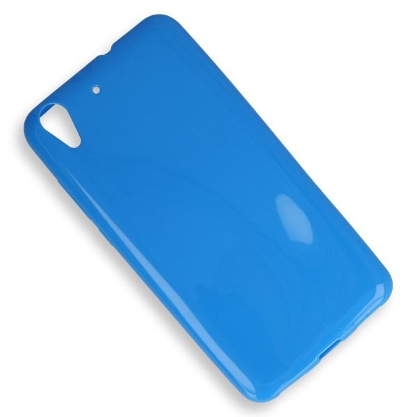 Pouzdro na Huawei Y6 II - Jelly Case - modré GreenGo