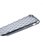 Pouzdro 3D Grid na Huawei P9 Lite stříbrné Grid Case