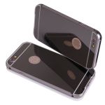 Pouzdro na iPhone 6 5.5" - LUXURY+GLASS MIRROR šedé
