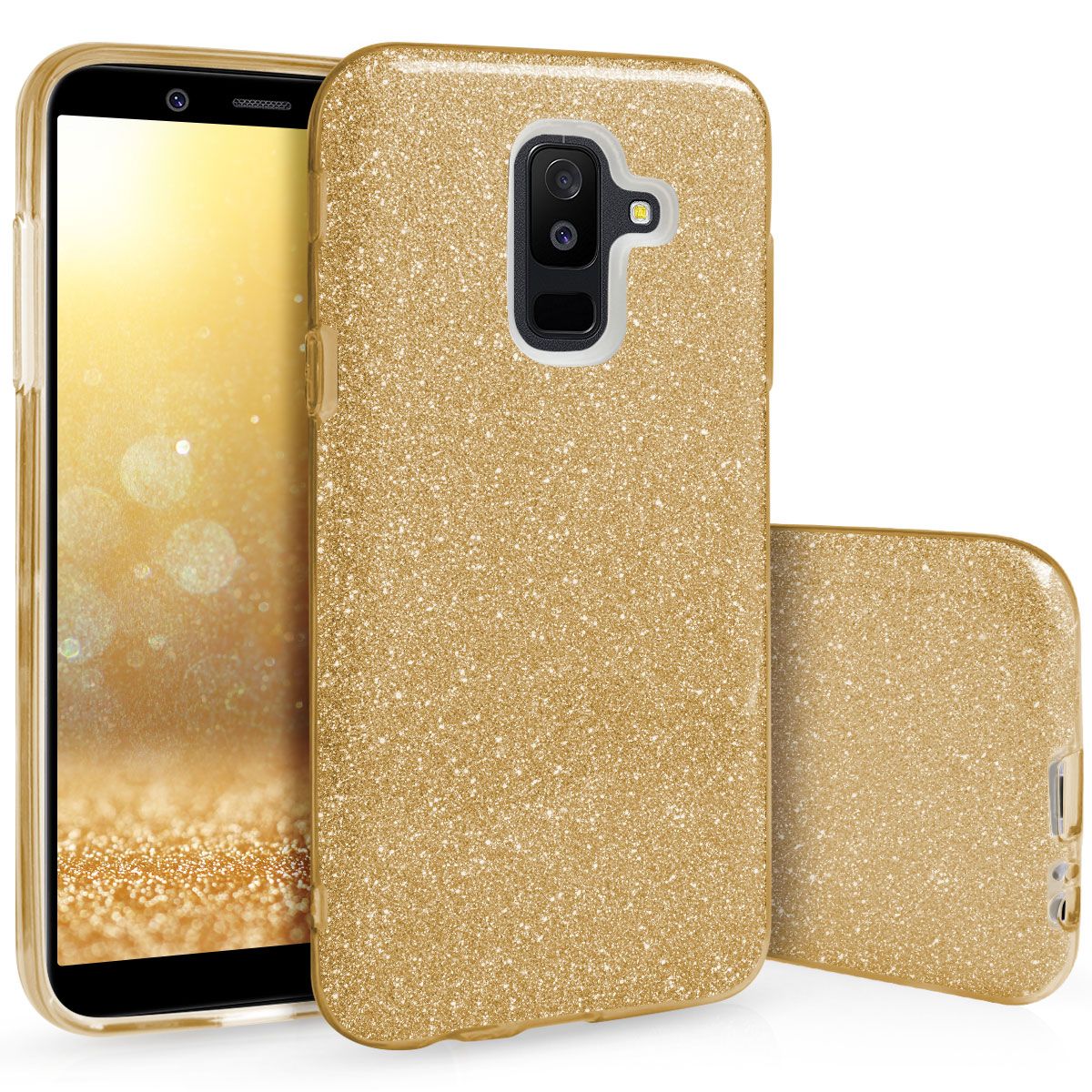 Pouzdro Blink Case pro Samsung A6+ A605 2018 zlaté