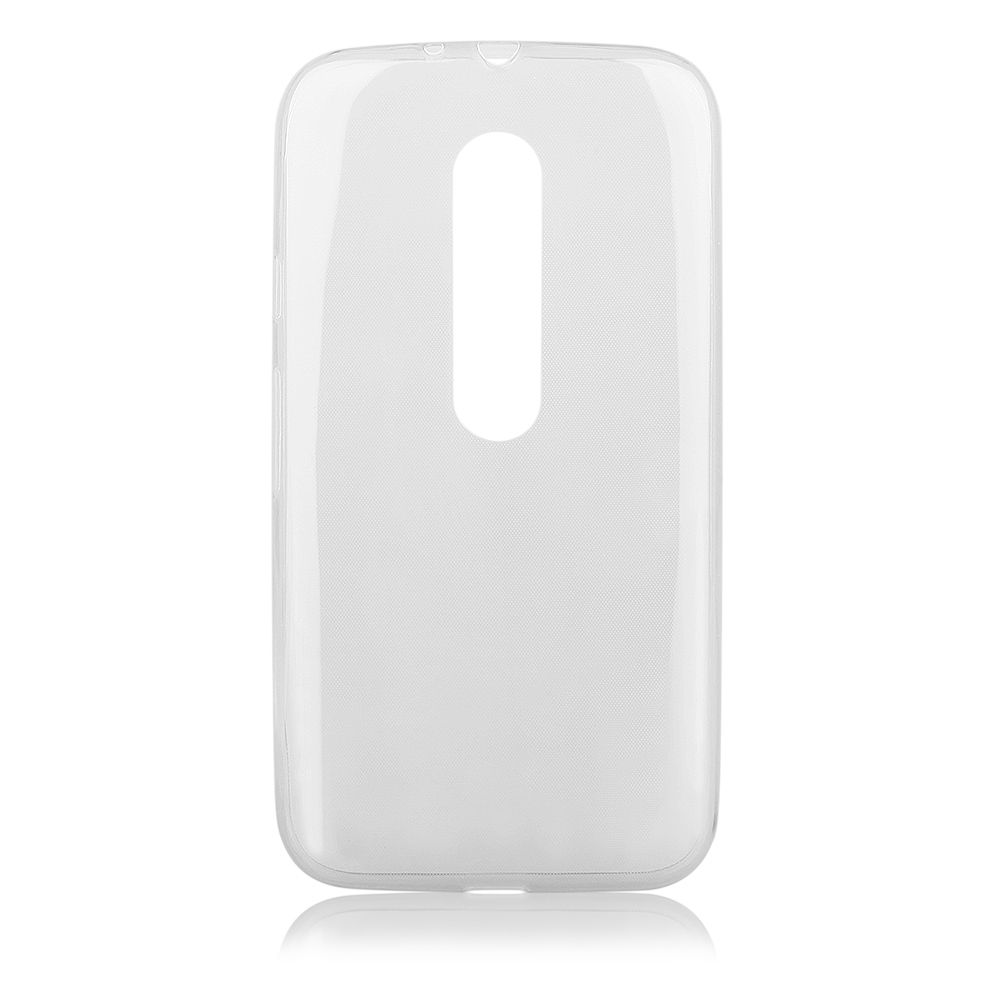 Pouzdro Jelly case na Motorola MOTO G3 (2015) - 0,3mm čiré