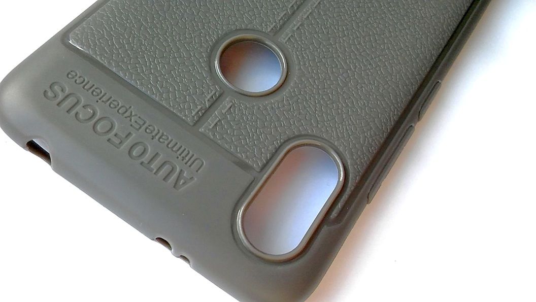 Pouzdro Full Autofocus na Xiaomi Redmi S2 / Y2 šedé Jelly Case