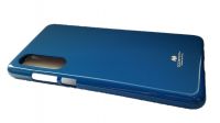 Pouzdro Goospery Mercury Jelly na Huawei P30 modré Mer000118