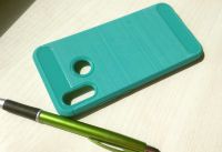 Pouzdro Jelly Case na Huawei P20 Lite - Carbon LUX - barva máty