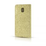 Pouzdro TopQ pro Samsung J6 J600 2018 zlatý brokát POK011775