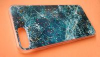 Pouzdro Blink Case Mramor pro iPhone 7 / 8 Plus - zelené
