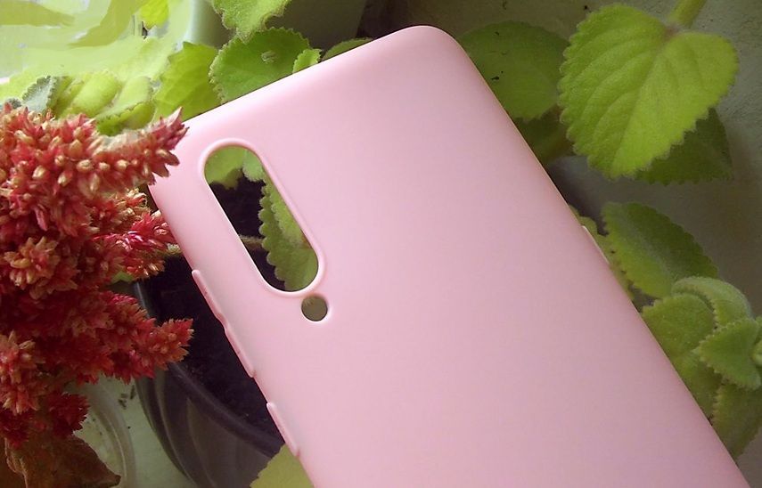 Pouzdro Jelly Case Xiaomi Mi 9 - Matt - růžové