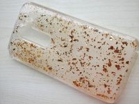 Pouzdro Jelly case na LG G2 - Třpytky - zlaté