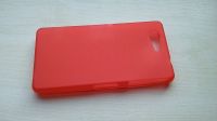 Pouzdro Jelly Case na Sony Xperia Z3 mini - Matt - červené