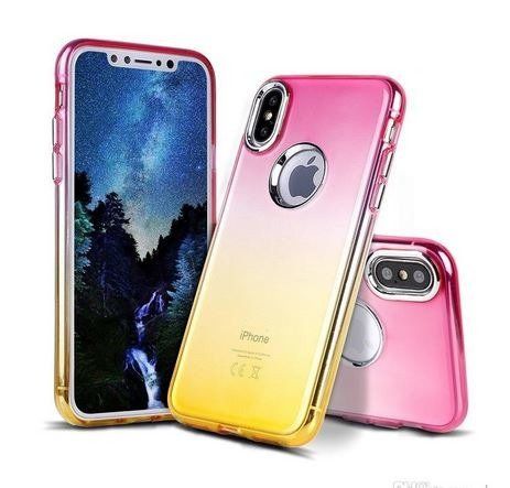 Glitter Jelly Case Samsung Galaxy A5 2018 (A8 2018) - růžovo zlaté