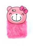 Jelly Case na Xiaomi Mi 6 - Animal 3D - růžový medvídek