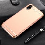 Mocolo pouzdro na iPhone 7 Plus / 8 Plus - Luxury - růžovo zlaté
