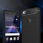 Pouzdro Jelly Case na Huawei P40 Lite - Carbon LUX - černé