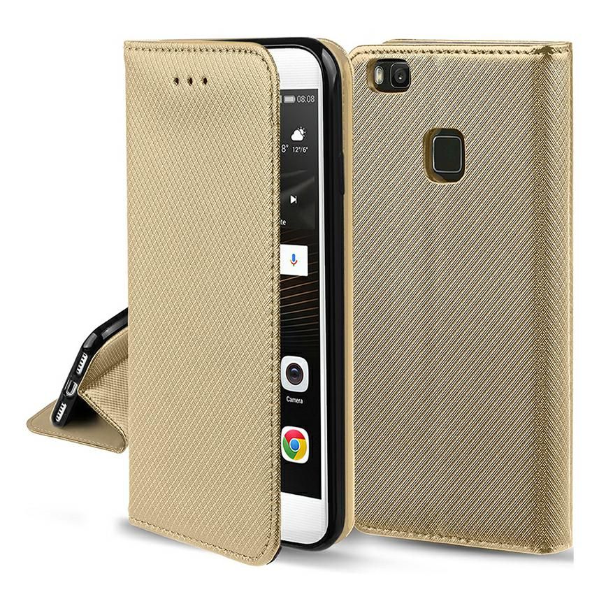 Pouzdro Sligo Smart pro Samsung A11 - Magnet - zlaté Sligo Case