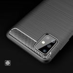 Pouzdro Jelly Case na Samsung A51 - Carbon LUX - černé