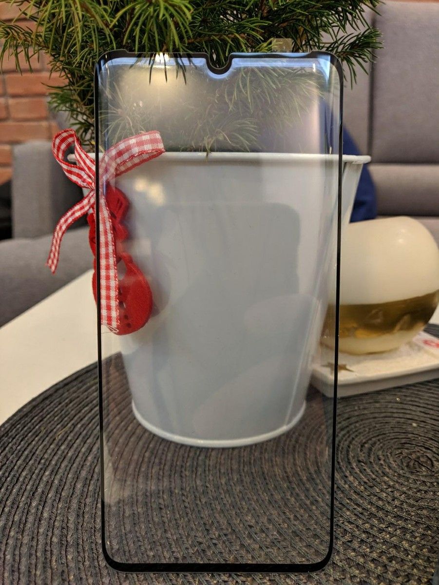 3D Curved glass na Huawei P40 Pro - Premium - černé Tglass