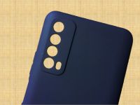 Pouzdro Jelly Case na Huawei P Smart 2021 - Matt - granátové