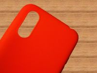Pouzdro Jelly Case na Samsung A01 - Matt - červené
