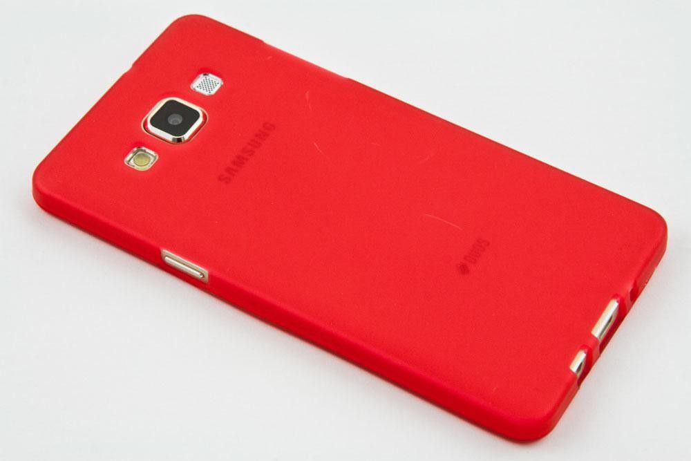 Pouzdro Jelly Case na Sony Xperia Z5 - Matt - červené