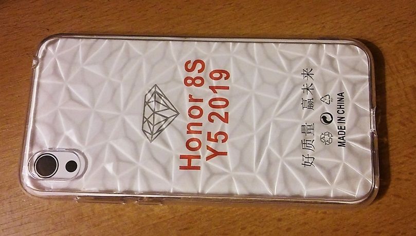 Pouzdro Jelly na Huawei Y5 2019 - Brick Stone - čiré Jelly Case