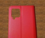 Pouzdro Sligo Smart pro Samsung A42 5G Magnet - červené Sligo Case