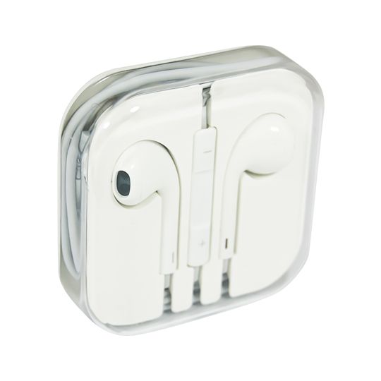 HF​ stereo iPhone 4 ​/ ​5 ​/ ​6​ box - 3​,​5mm​ - bílé OEM
