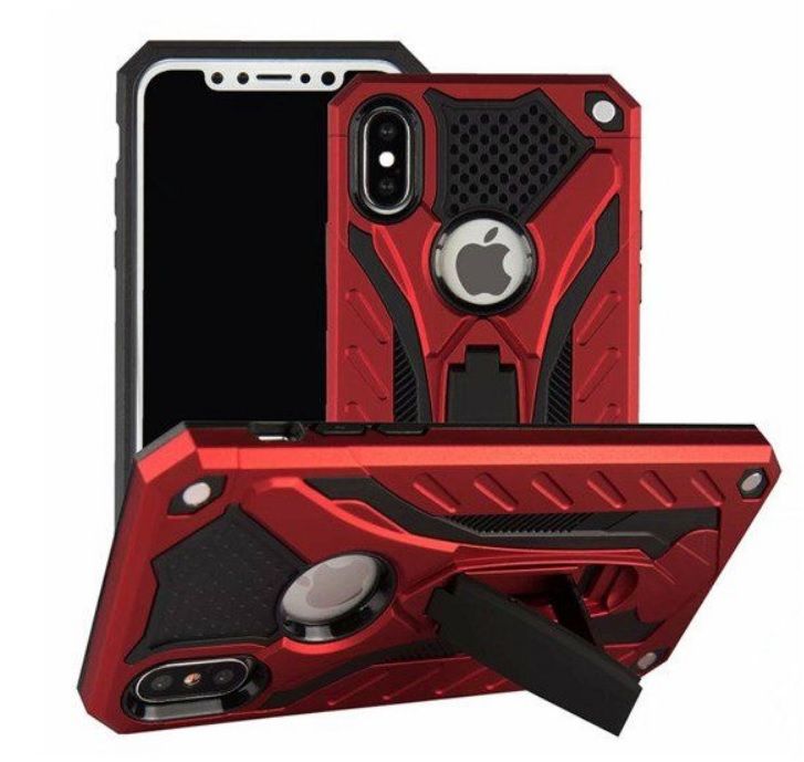 Mocolo pouzdro na iPhone X / XS - Onyx Defence - červené