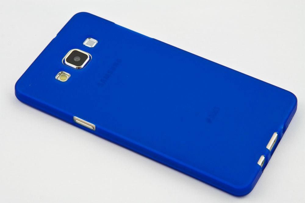 Pouzdro Jelly Case na Huawei P8 - Matt - modré