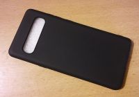 Pouzdro Jelly Case Samsung S10 5G - Matt - černé