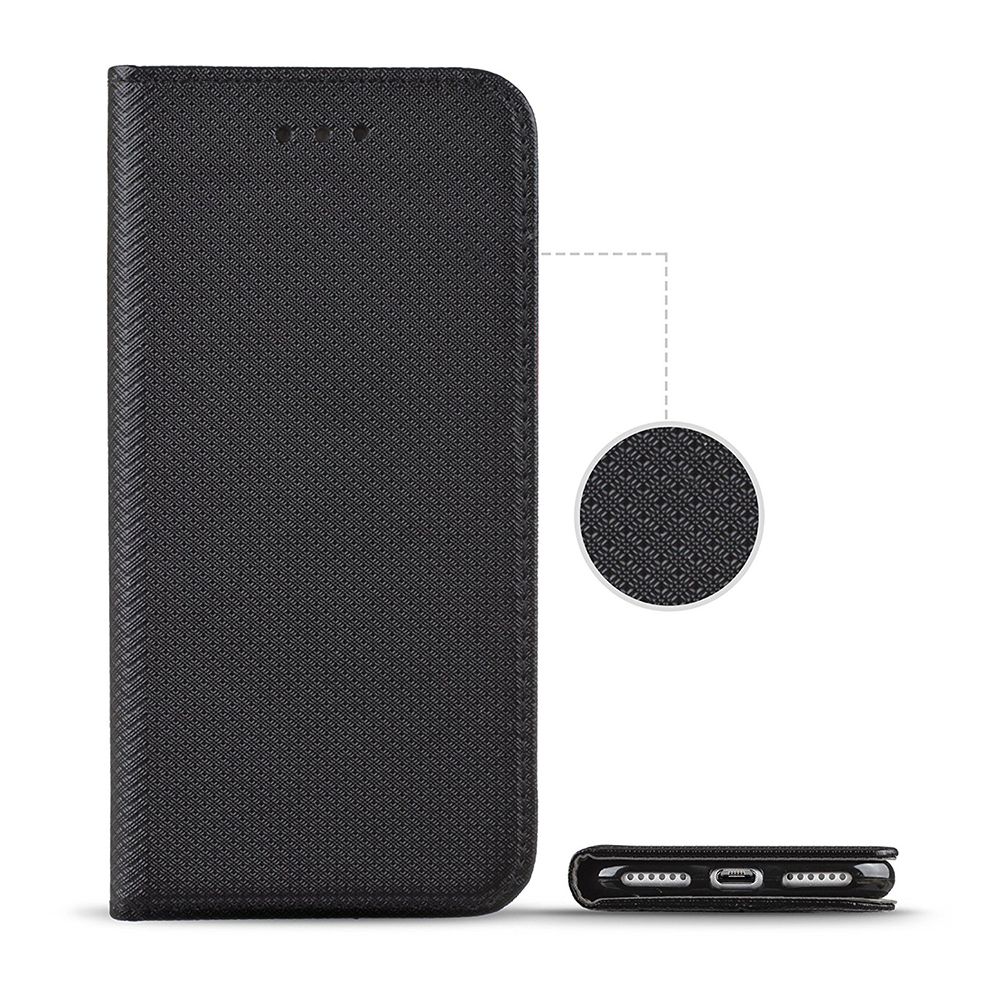 Pouzdro Sligo Smart na Xiaomi Redmi Note 8 Pro - Power Magnet - černé Sligo Case