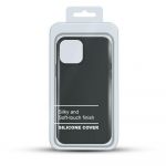 Pouzdro Liquid Case na iPhone 12 Mini 5.4" - černé Jelly Case