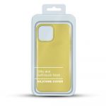 Pouzdro Liquid Case na iPhone 12 Mini 5.4" - žluté Jelly Case